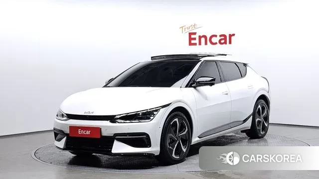 Kia EV6 2023 Белый из Кореи