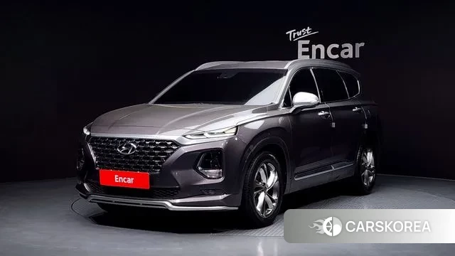 Hyundai Santa Fe TM 2019 Серый из Кореи