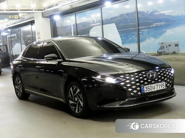 Hyundai The New Grandeur IG Hybrid 2022 Черный из Кореи