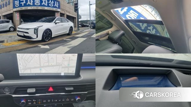 Kia The New K8 Hybrid 2024 Белый из Кореи