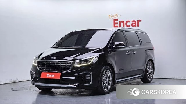 Kia The New Carnival 2018 Черный из Кореи