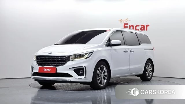 Kia The New Carnival 2020 Белый из Кореи