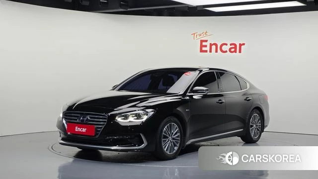 Hyundai Grandeur IG Hybrid 2018 Черный из Кореи