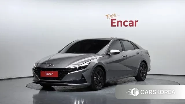 Hyundai Avante Hybrid (CN7) 2022 Серый из Кореи