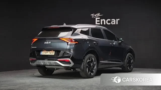 Kia Sportage 5th Generation 2022 Серый из Кореи