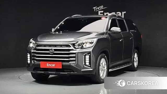 Ssangyong The New Rexton Sport 2022 Серый из Кореи