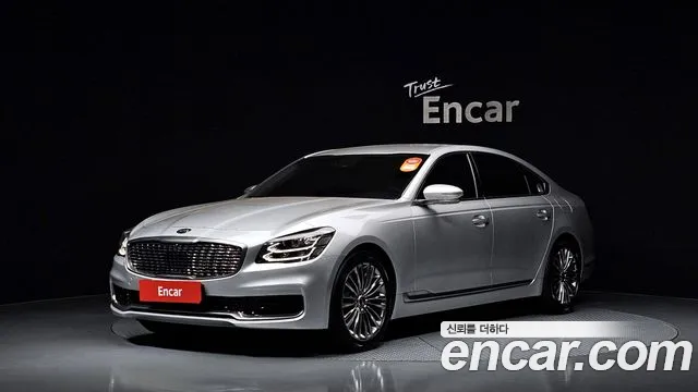 Kia More K9 2018 Серебристо-серый из Кореи