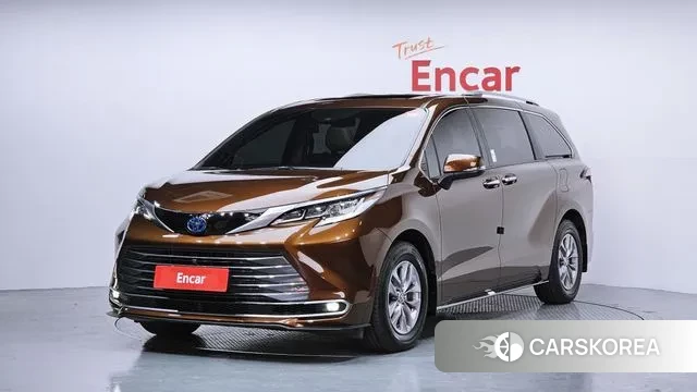 Toyota Sienna 4th Generation 2023 Оранжевый из Кореи