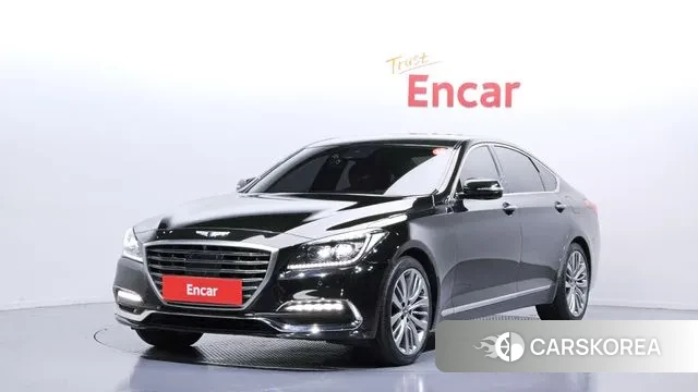 Genesis G80 2018 Черный из Кореи