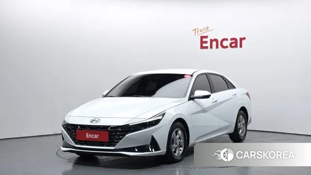 Hyundai Avante (CN7) 2020 Белый из Кореи