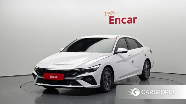 Hyundai The New Avante (CN7) 2023 Белый из Кореи