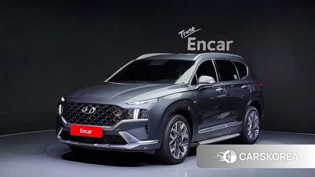 Hyundai The New Santa Fe 2020 Серый из Кореи