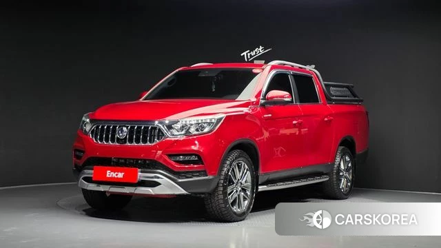 Ssangyong Rexton Sports Cannes 2020 Красный из Кореи