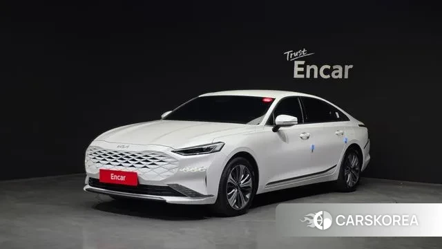 Kia K8 Hybrid 2021 Белый из Кореи