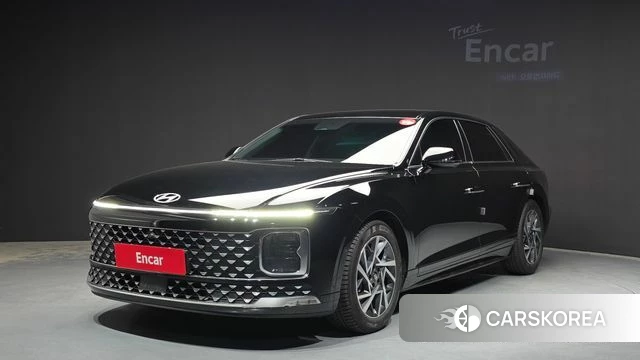 Hyundai Grandeur (GN7) 2023 Черный из Кореи