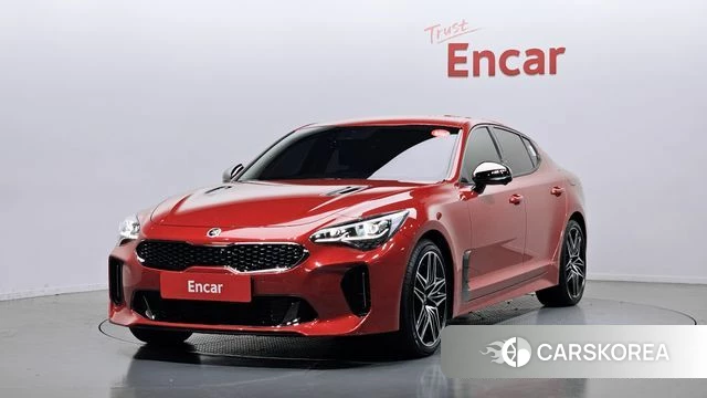 Kia Stinger Meister 2021 Красный из Кореи