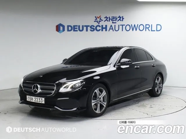 Mercedes-Benz E-Class W213 2019 Черный из Кореи