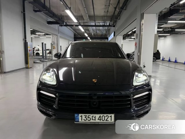 Porsche Cayenne (PO536) 2022 Синий из Кореи