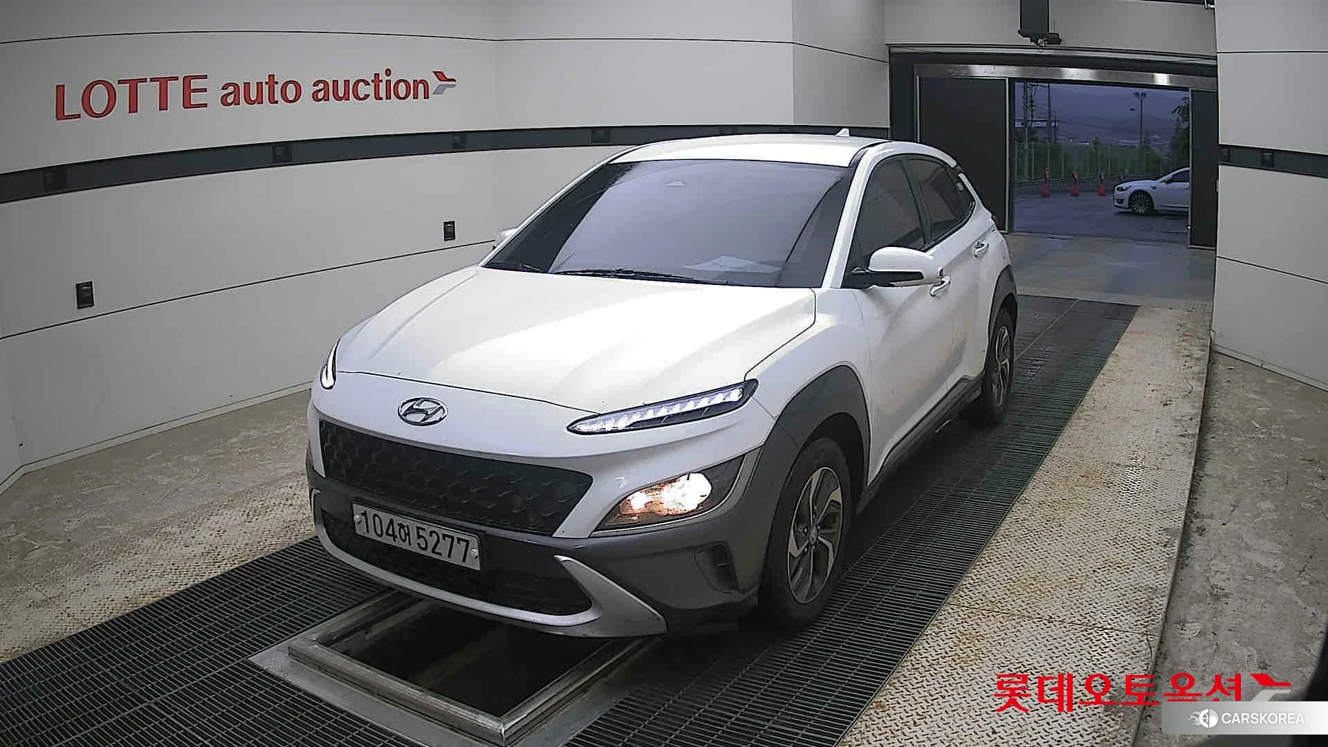 Hyundai Kona Hybrid 2021 Chokwhite из Кореи