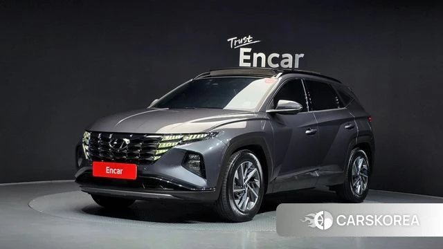 Hyundai Tucson Hybrid (NX4) 2021 Серый из Кореи