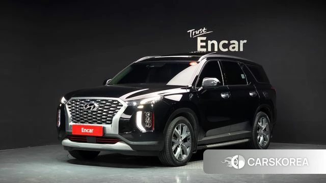 Hyundai Palisade 2021 Черный из Кореи