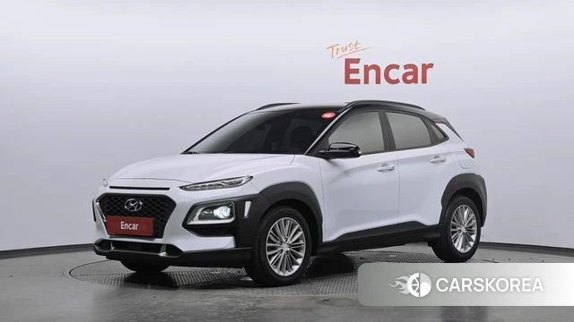 Hyundai Kona 2020 Белый из Кореи