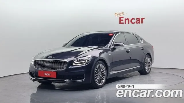 Kia More K9 2018 Серый из Кореи