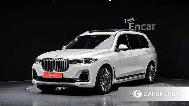 BMW X7 (G07) 2020 Белый из Кореи