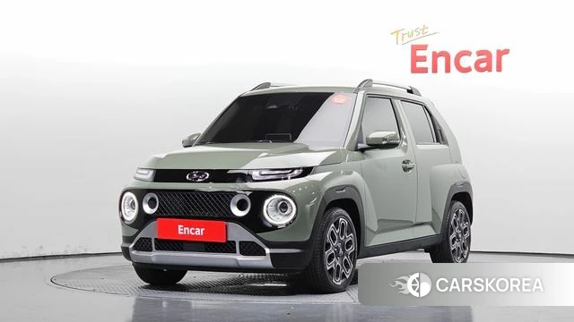 Hyundai Casper 2023 Темно-зеленый из Кореи