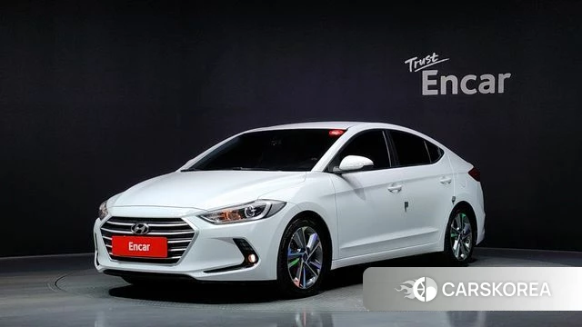 Hyundai Avante AD 2018 Белый из Кореи