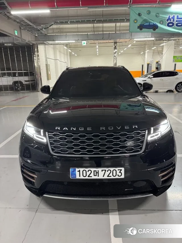 Land Rover Range Rover Velar 2023 Черный из Кореи