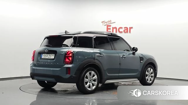 Mini Cooper Countryman 2021 Небесно-голубой из Кореи