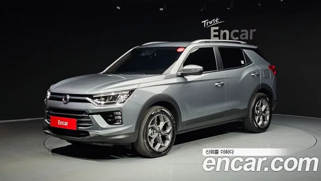 Ssangyong Beautiful Korando 2023 Серый из Кореи