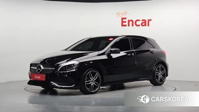 Mercedes-Benz A-Class W176 2018 Черный из Кореи