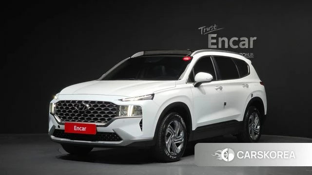 Hyundai The New Santa Fe 2023 Белый из Кореи