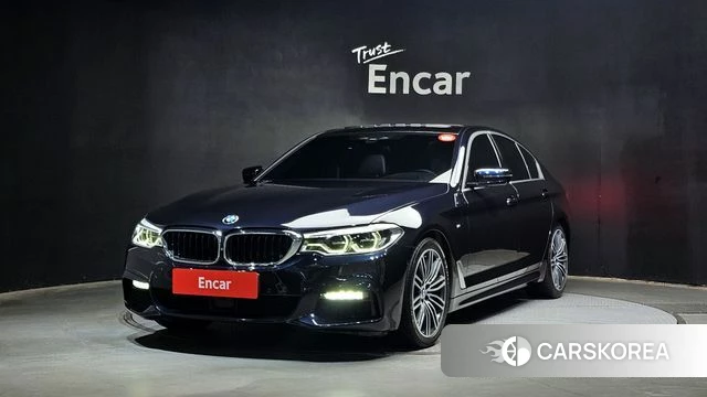 BMW 5 Series (G30) 2020 Черный из Кореи