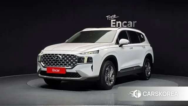 Hyundai The New Santa Fe 2021 Белый из Кореи