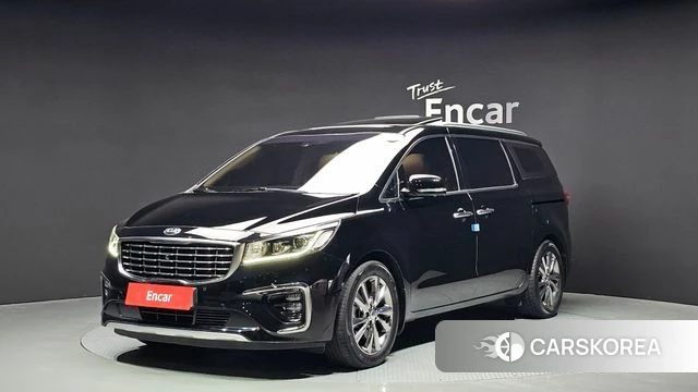 Kia The New Carnival 2018 Черный из Кореи