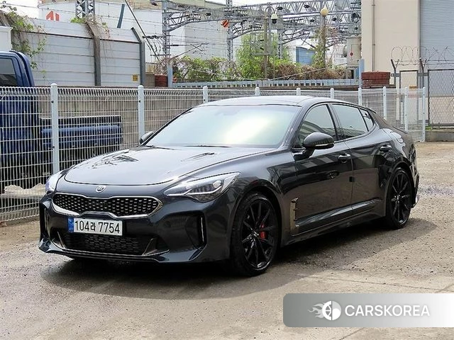 Kia Stinger 2019 Серый из Кореи