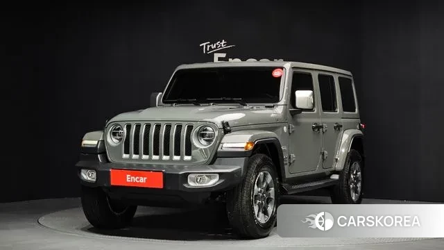 Jeep Wrangler (JL) 2022 Серый из Кореи