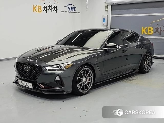 Genesis G70 2018 Серебристо-серый из Кореи
