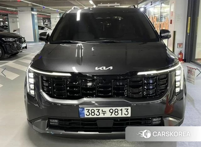 Kia The New Carnival 4th Generation 2024 Серый из Кореи