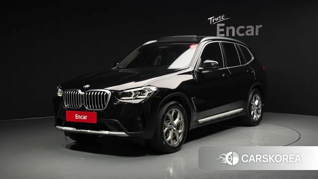 BMW X3 (G01) 2023 Черный из Кореи