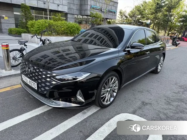 Hyundai The New Grandeur IG 2020 Черный из Кореи