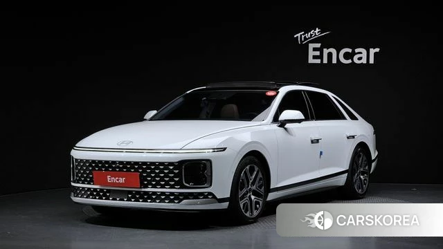 Hyundai Grandeur (GN7) 2024 Белый из Кореи