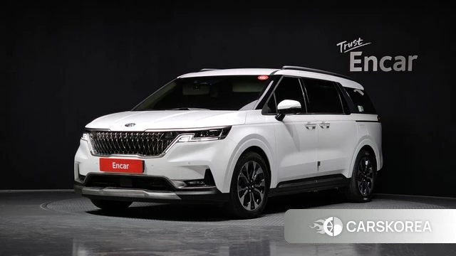 Kia Carnival 4th generation 2021 Белый из Кореи