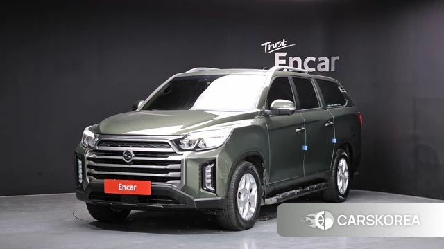 Ssangyong The New Rexton Sport 2022 Зеленый из Кореи