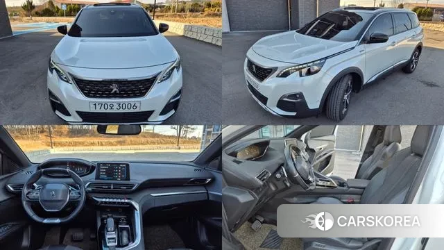 Peugeot 5008 second generation 2020 Белый из Кореи