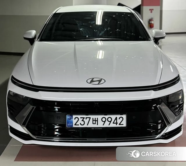 Hyundai Sonata D Edge (DN8) 2026 Белый из Кореи