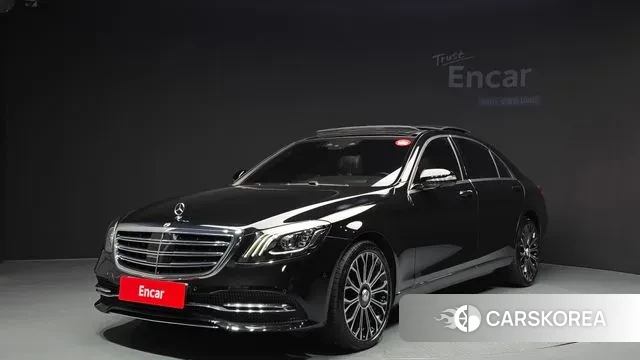 Mercedes-Benz S-Class W222 2020 Черный из Кореи